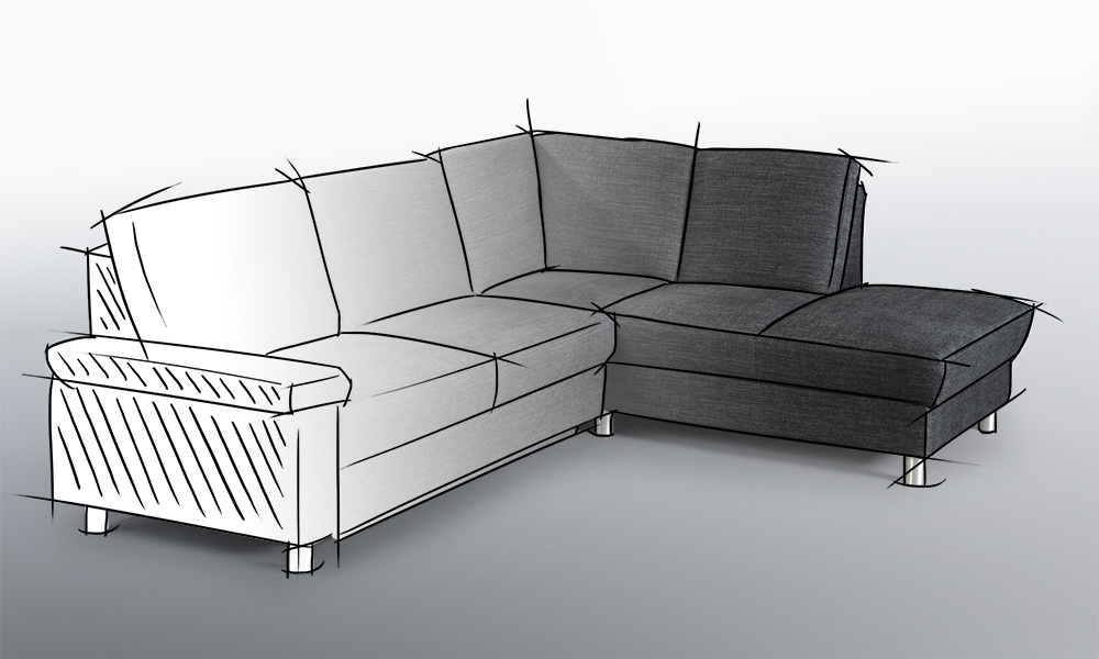 LUSCH Funktionsbeschläge für Polstereckgruppen LUSCH Funktionsbeschläge für Polstereckgruppen - Perfekte Raumökonomie erweitert den Mehrsitzer