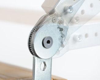 Polstergelenke für Kopfstützen, Armlehnen und Rücken Lusch Verstellbeschläge Polstergelenke