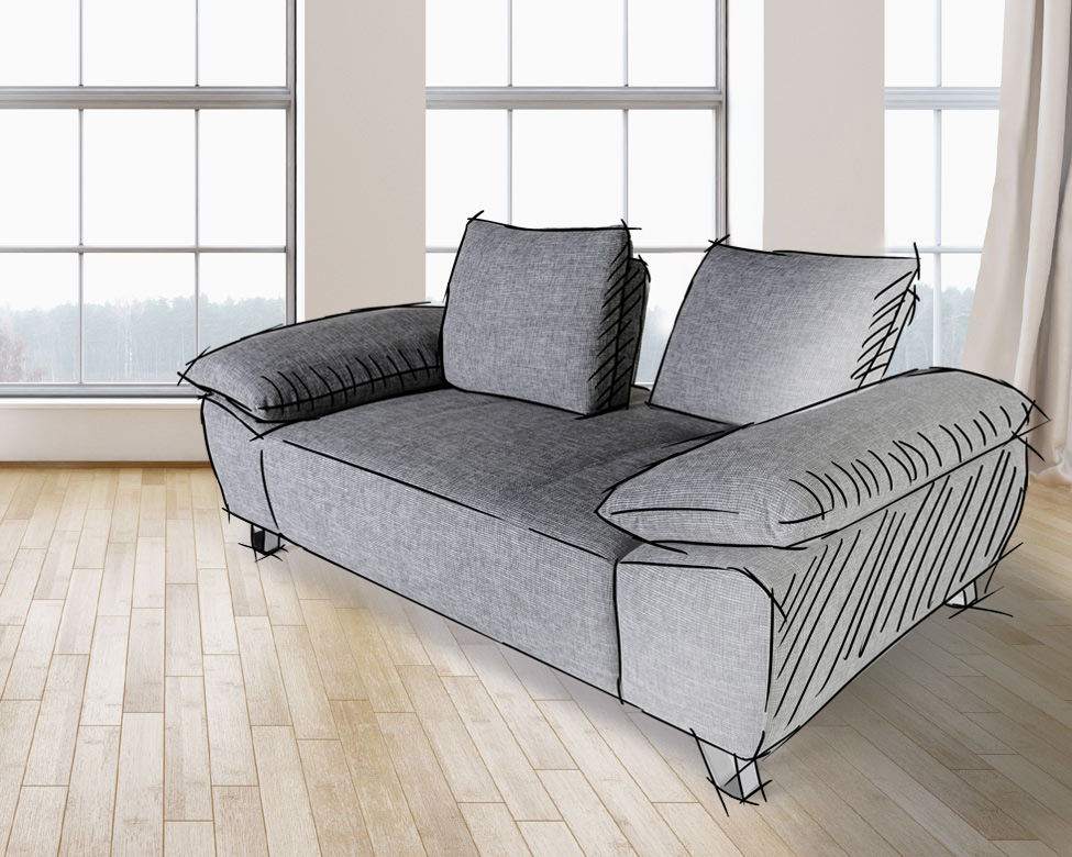 Rückenverstellbeschlag für Polstermöbel - Leichtgängig Sitzen und Loungen