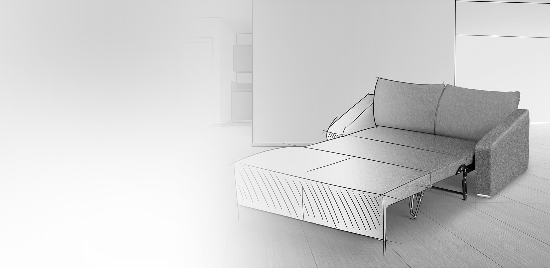 Funktionsbeschläge für Sofabetten und Polstermöbel BC 05 Funktionsbeschläge für Sofabetten und Polstermöbel BC 05