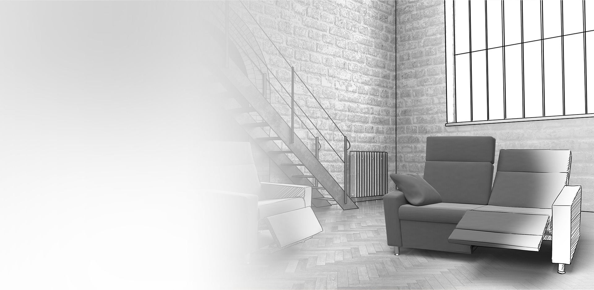 Lusch Funktionsbeschläge Sessel, Drehsessel, Mehrsitzer freeline lounge