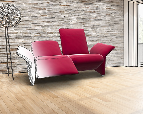 freeline freeline - Funktionsbeschläge für Sessel, Drehsessel, Mehrsitzer und Longchairs - Lounge- und Relaxfunktionen - LUSCH